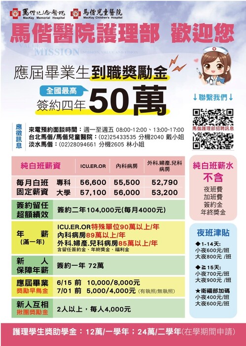 馬偕招募海報2