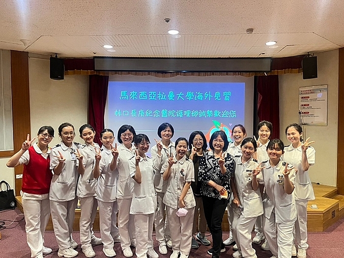 【經濟日報】馬來西亞姊妹校來台交流 長庚科大喜迎拉曼大學國際生(系列照片共2張)