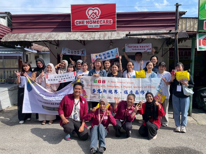 「多元新視界，攜手嘉移人」團隊至廖內省Che Homecare居家護理機構參訪交流。